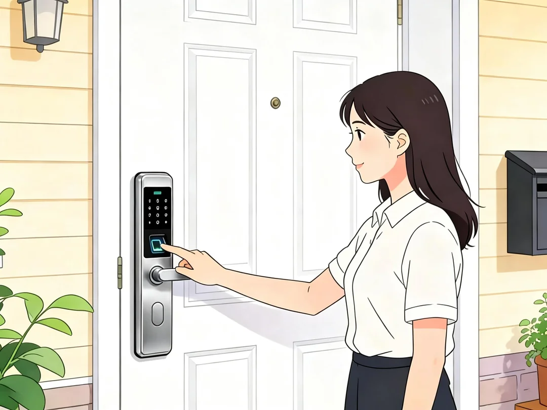 家用指纹密码锁