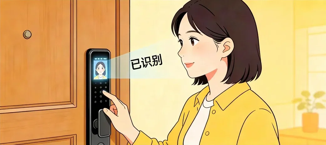 人脸识别智能锁